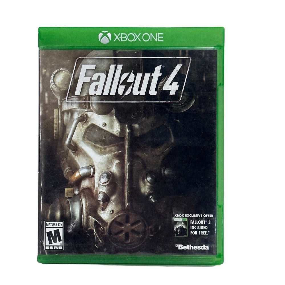 Fallout 4 XBOX One game 2014 M 17+ with map | Finer Things Resale