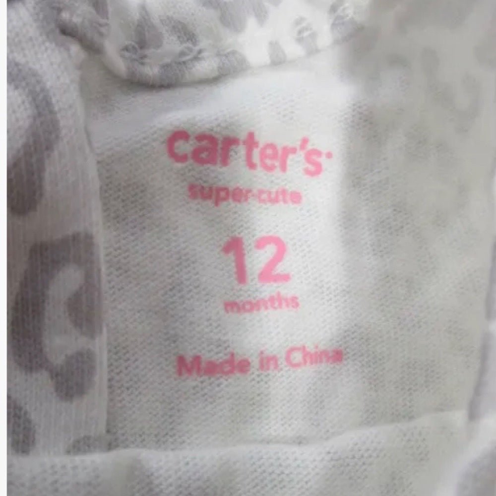 Carter's long sleeve print pant set SIZE 12 MONTHS BRAND NEW! | Finer Things Resale