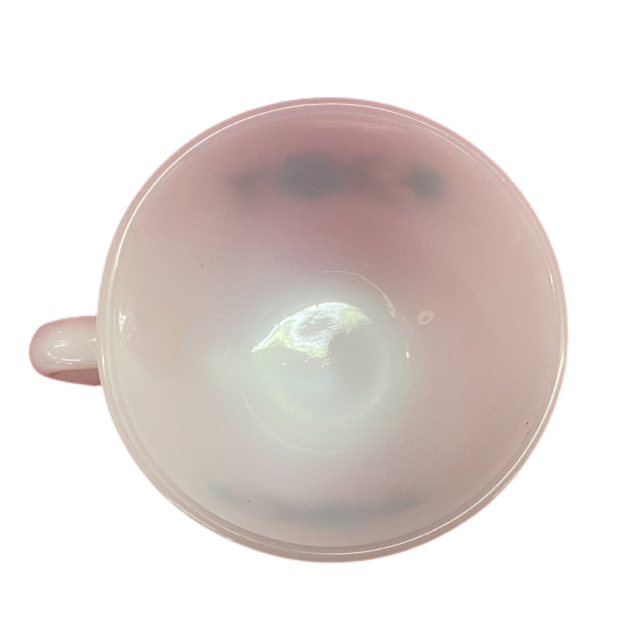 Vintage Fire King Bonnie Blue Carnation cup mug | Finer Things Resale