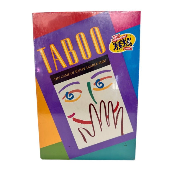 Taboo The Game of Unspeakable Fun VINTAGE 1989 BRAND NEW! SEALED | Finer Things Resale