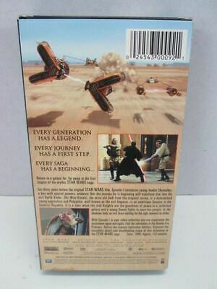 Star Wars I The Phantom Menace VHS | Finer Things Resale