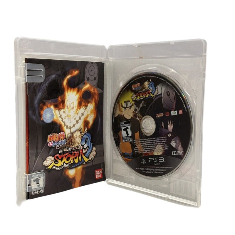 Naruto Shippuden Ultimate Ninja Storm 3 Playstation 3 PS3 game with card! 2013 | Finer Things Resale