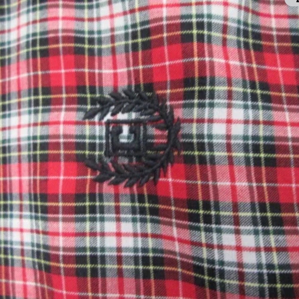 Chaps long sleeve plaid button down collar dress shirt SIZE 2/2T | Finer Things Resale