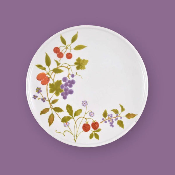 Noritake Progression China Berries'N Such REPLACEMENT 8" salad plate 9070 Japan | Finer Things Resale