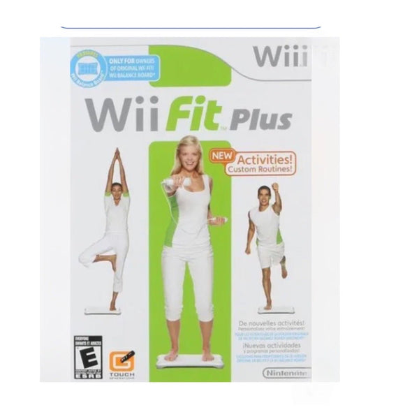 Wii Fit Plus Nintendo Wii Exercise Routine game | Finer Things Resale