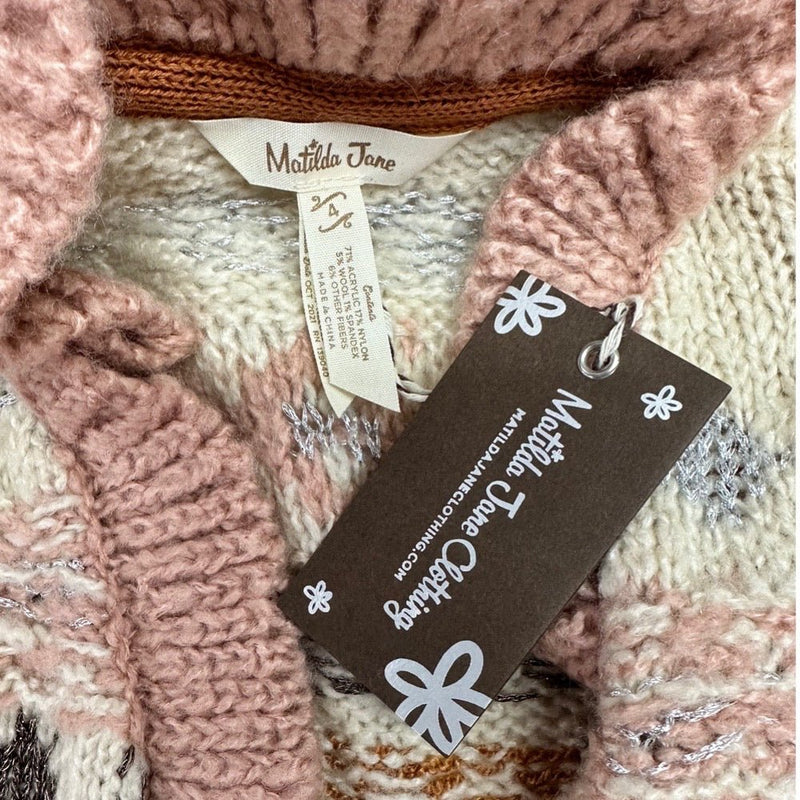 Matilda Jane Just Imagine Stephanie cardigan sweater SIZE 4 NWT! | Finer Things Resale