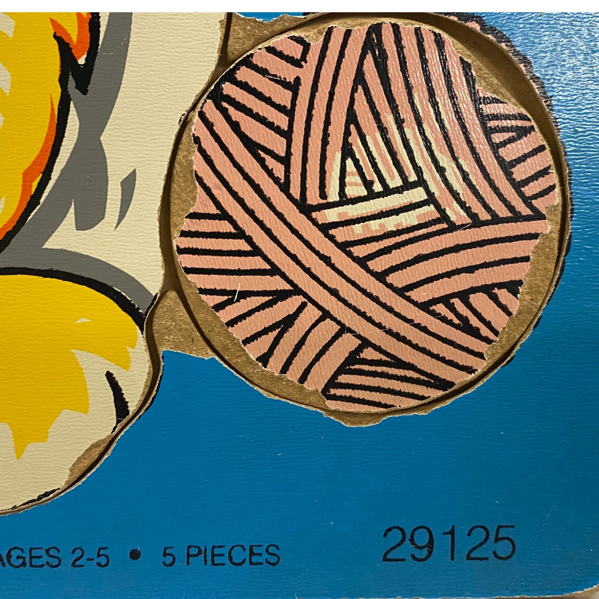 Connor Bemiss-Jason 5pc wooden CAT puzzle #29125 VINTAGE 1980's | Finer Things Resale