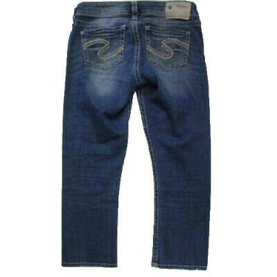 Silver Tuesday denim low capri pants SIZE 27 | Finer Things Resale