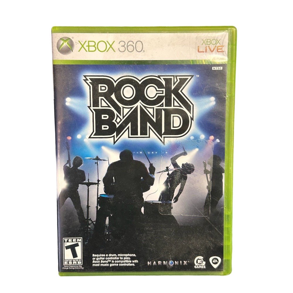 Rock Band XBOX 360 game Rated T 2007 | Finer Things Resale
