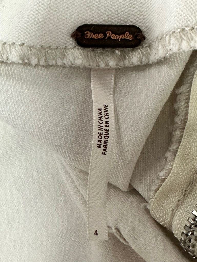 Free People Livin It Up Denim Mini Skirt SIZE 4 | Finer Things Resale