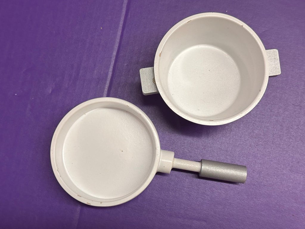 Goplus Kids Wooden Kitchen REPLACEMENT pot & pan set | Finer Things Resale