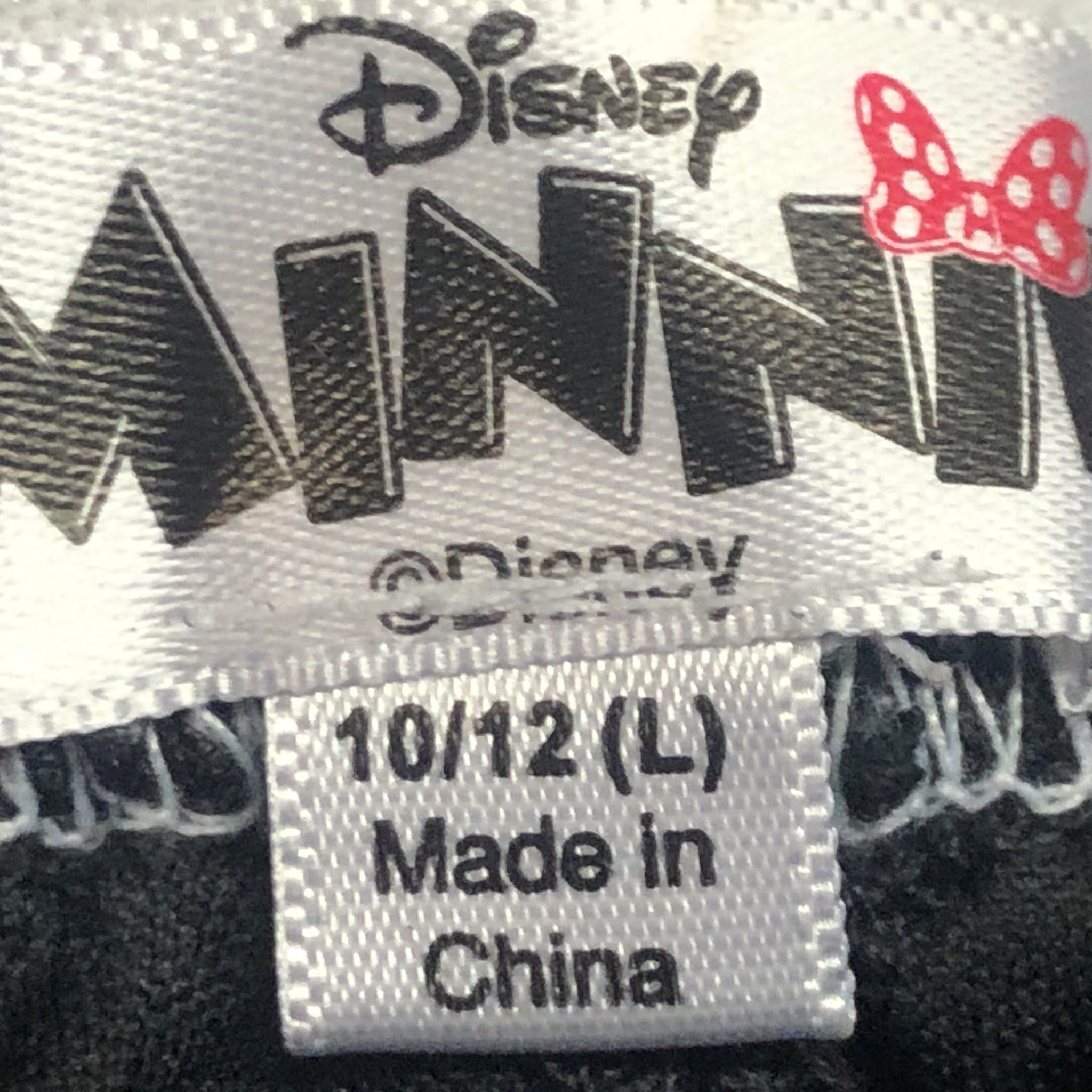 Disney Minnie Mouse print skirt SIZE LARGE 10/12 | Finer Things Resale