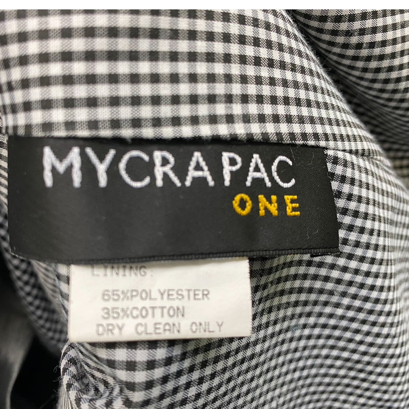 Mycra Pac One Designer Wear Nickel hooded rain coat jacket SIZE 3X
