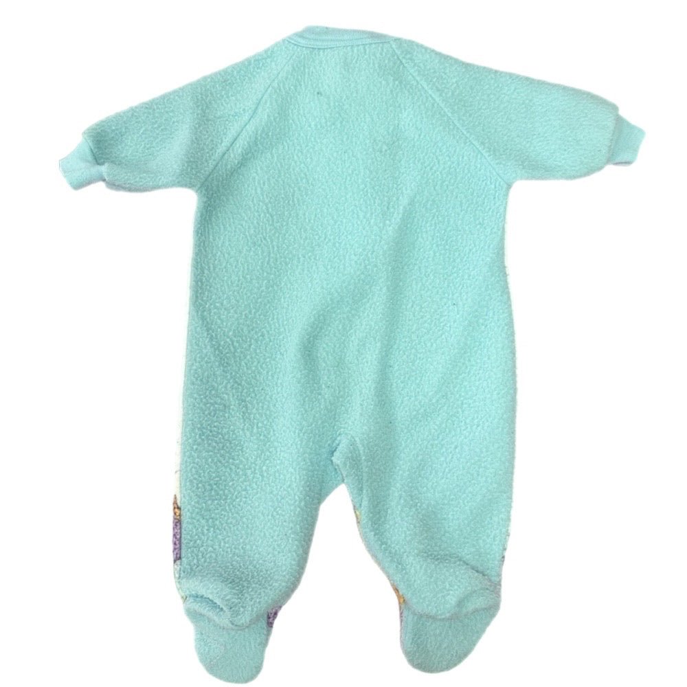 Dr Denton Disney Little Mermaid fleece sleeper jumpsuit 0-6 Months VINTAGE! | Finer Things Resale