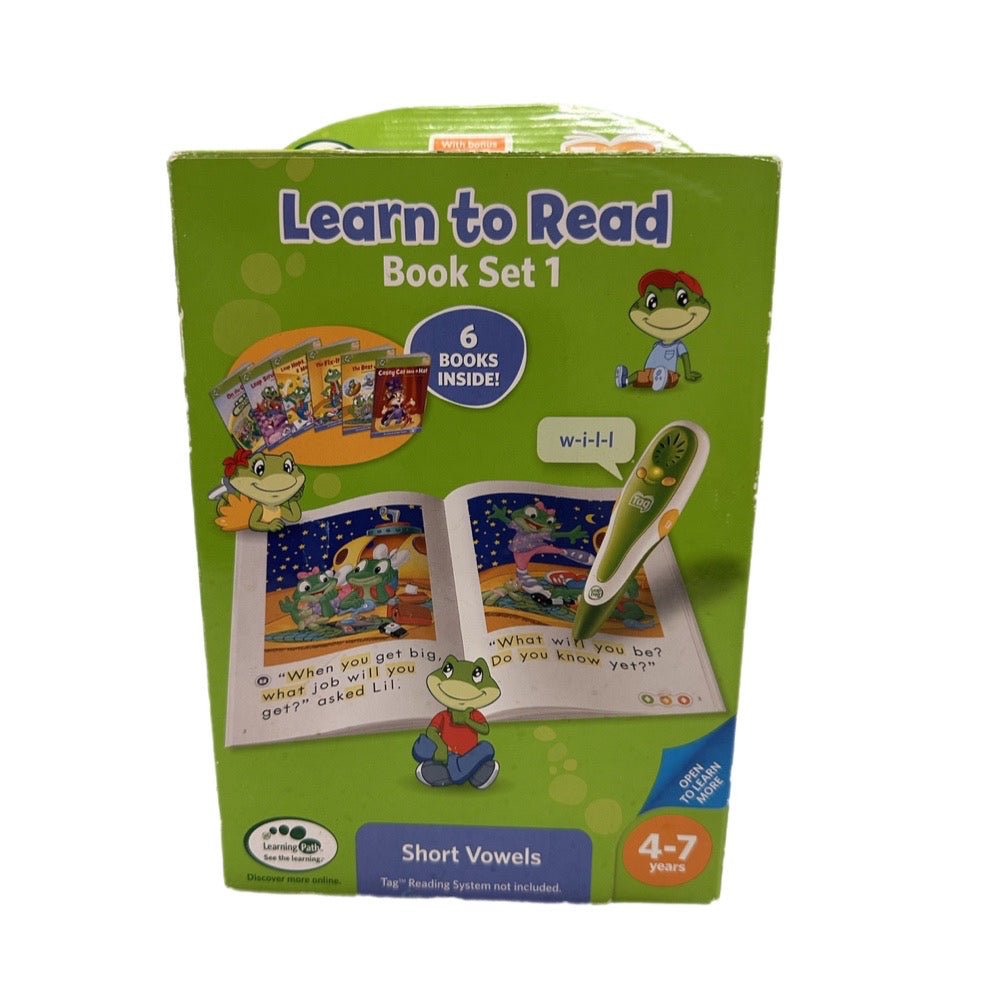 LeapFrog Leap Reader Tag Learn to Read Book Set 1 Complete set of 6 books | Finer Things Resale
