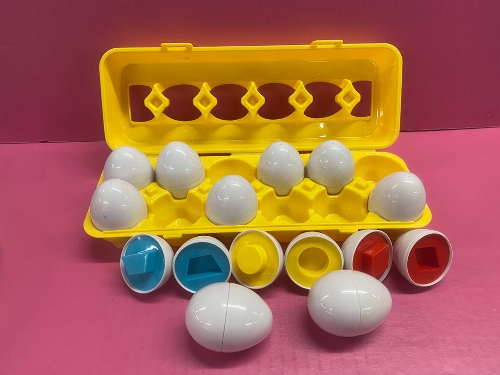 My First Find & Search Shapes & Colors Eggs Learning Educational toy | Finer Things Resale
