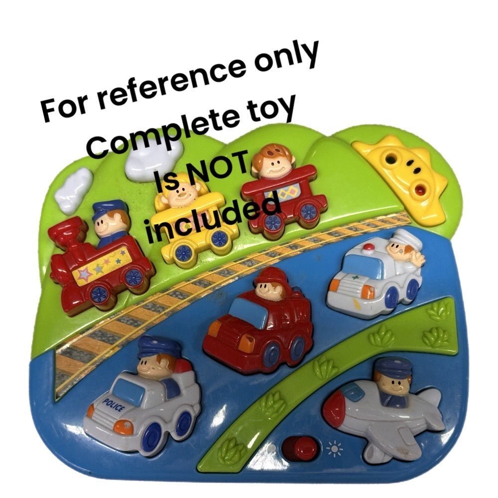 Megco Transportatioin Musical Activity Toy REPLACEMENT battery cover 1258 | Finer Things Resale