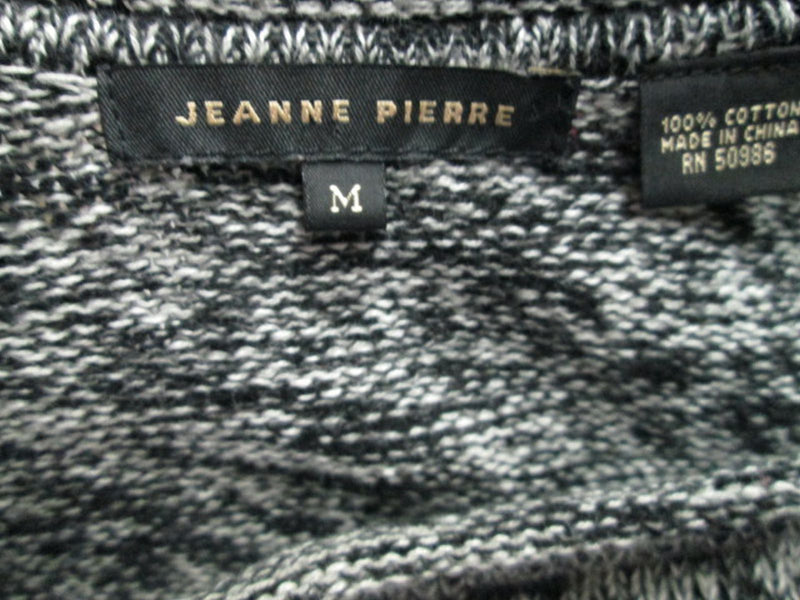 Jeanne Pierre long sleeve crew neck sweater SIZE MEDIUM | Finer Things Resale