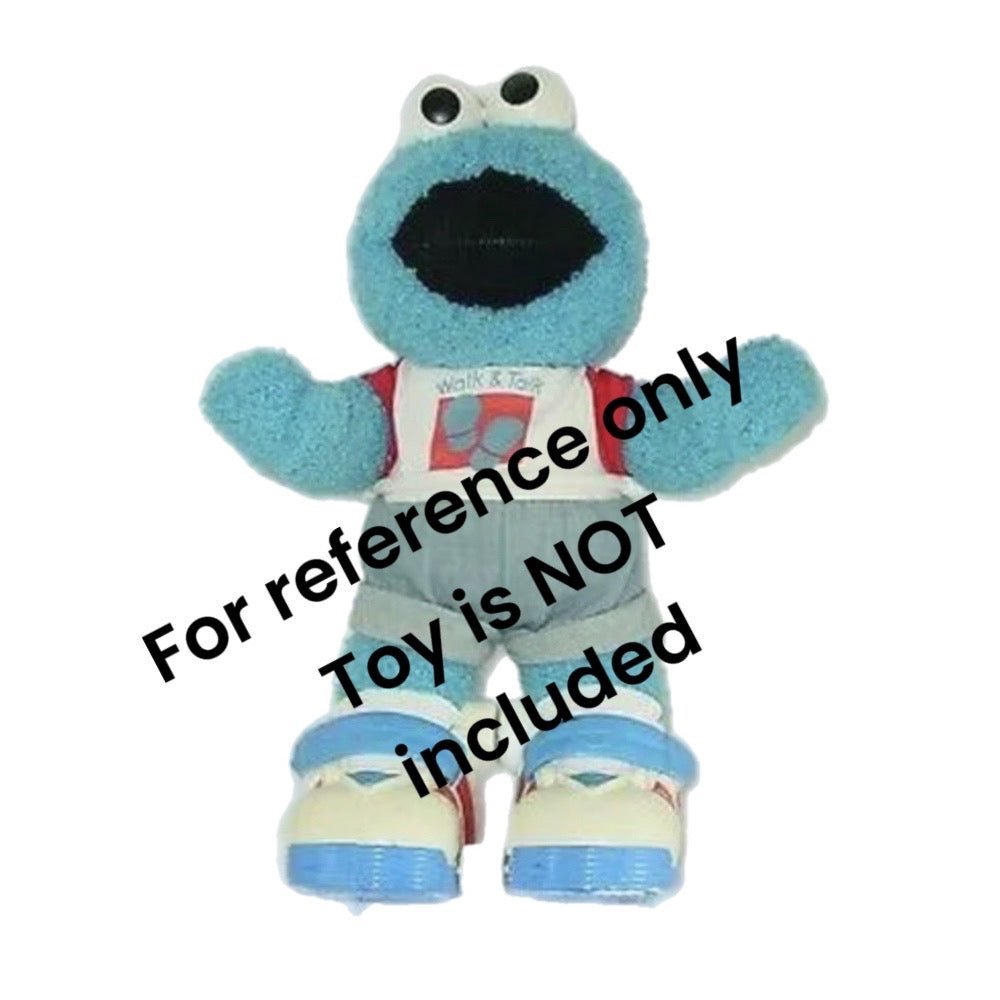 Tyco Sesame Street Walk & Talk Cookie Monster REPLACEMENT battery cover 1997 | Finer Things Resale