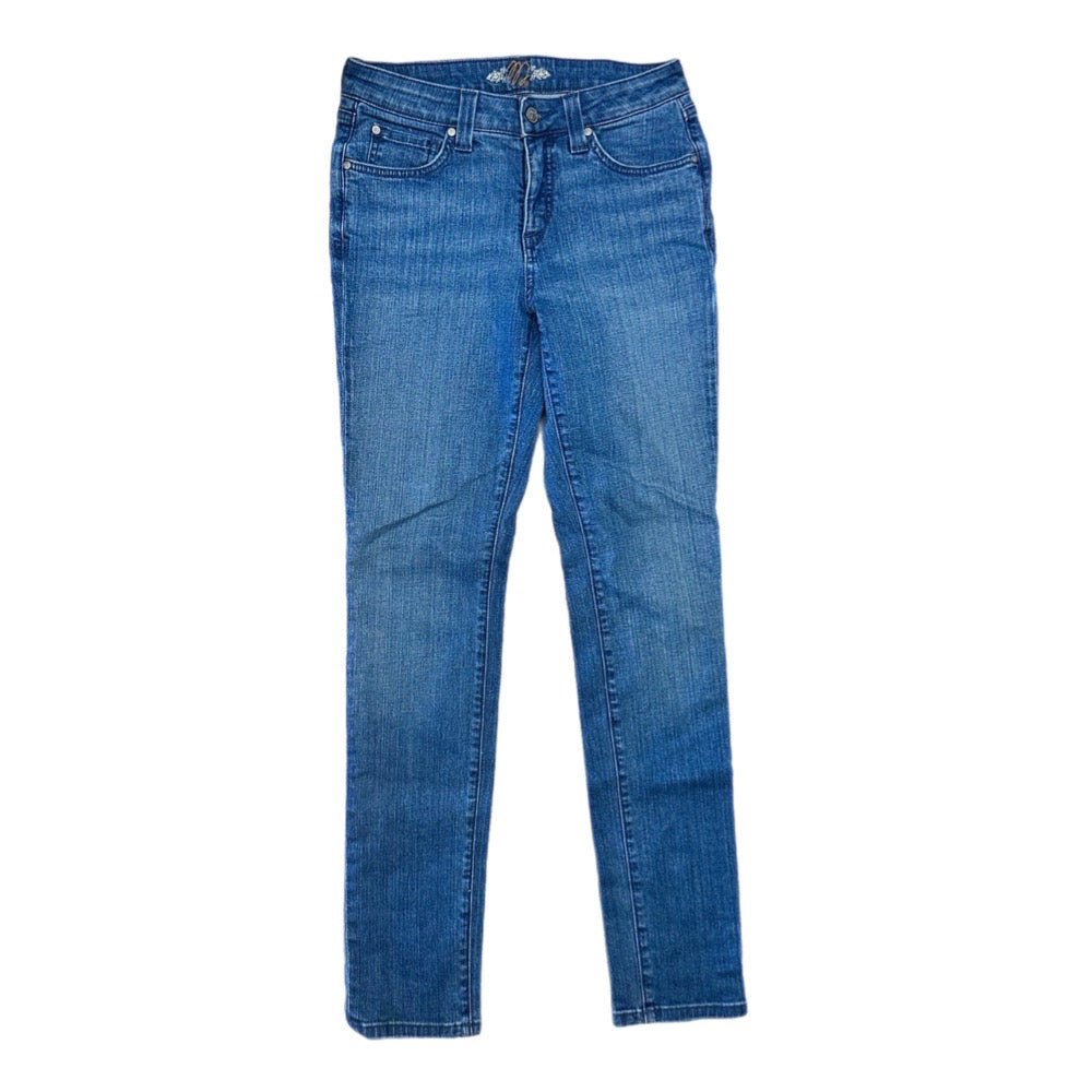 MiracleBody straight leg blue jeans SIZE 4 | Finer Things Resale