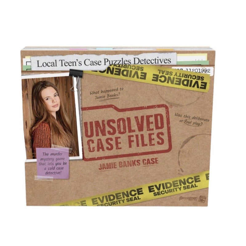 Unsolved Case Files Jamie Banks Case game Pressman BRAND NEW! | Finer Things Resale