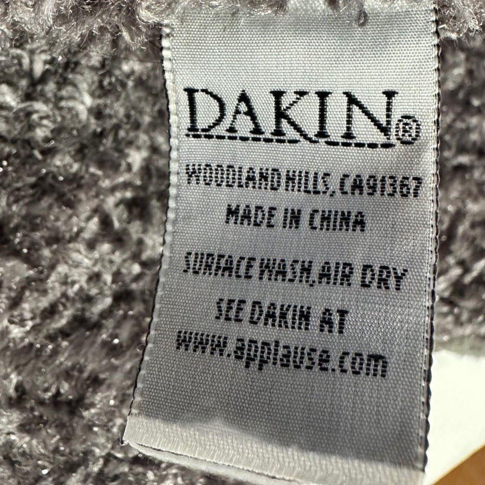 Dakin Fall Fashion Bear Crystal plush teddy bear stuffed animal VINTAGE 1990's | Finer Things Resale