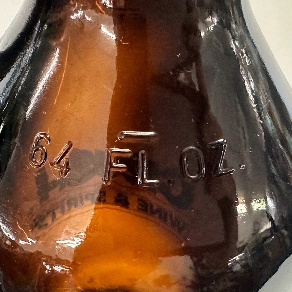 The Growler Station 64 oz EMPTY Brewery Jug Glass Pitcher Crush | Finer Things Resale