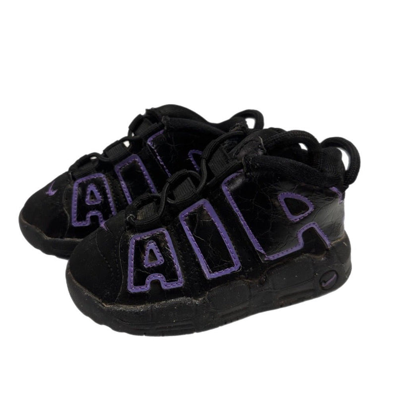 Nike Air More Uptempo Action '96 Black Grape Sneaker Shoes TODDLER SIZE 6 | Finer Things Resale