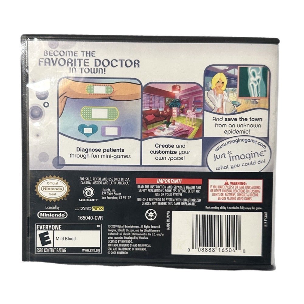 Imagine Family Doctor Nintendo DS game Ubisoft 2009 | Finer Things Resale