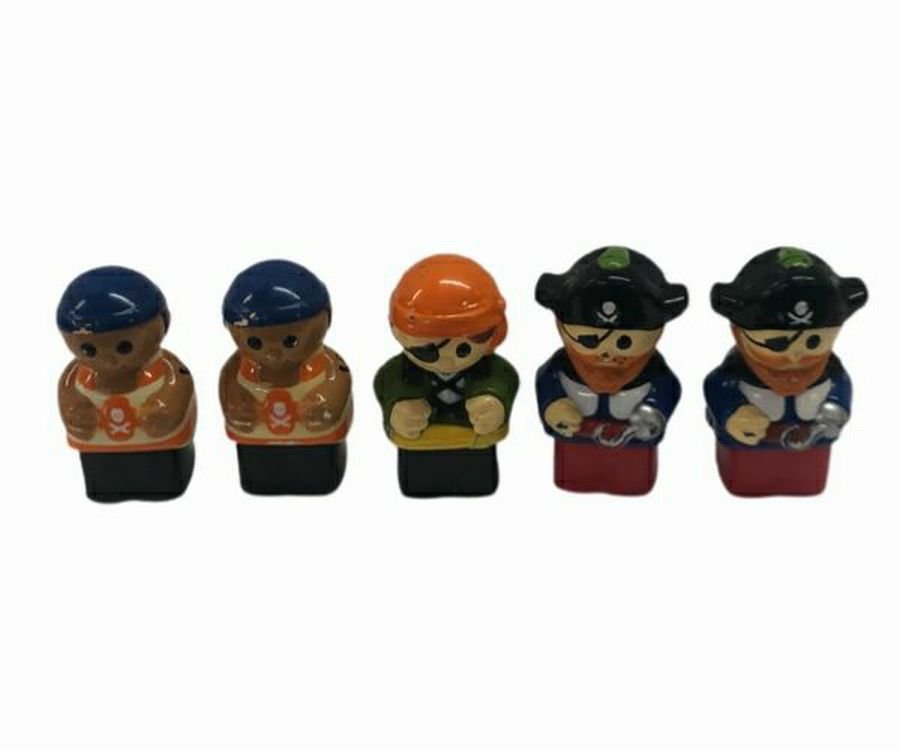 Mega Bloks 5pc Pirate figures REPLACEMENT PARTS | Finer Things Resale