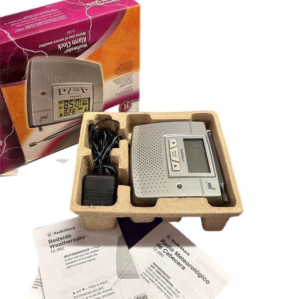 Radio Shack Weather Radio Alarm Clock 12-260 | Finer Things Resale