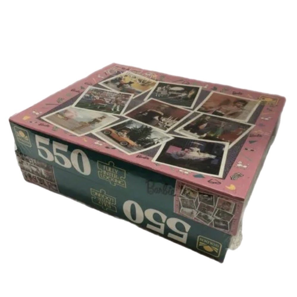 Golden 550pc puzzle double package Barbie Collage Assorted Dolls NEW! VINTAGE! | Finer Things Resale