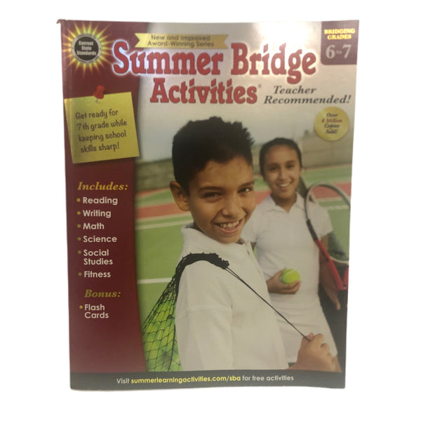 Carson-Dellosa Education Summer Bridge Activities Grades 6-7 BRAND NEW! | Finer Things Resale