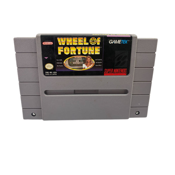 Super Nintendo GameTek Wheel of Fortune game 1992 | Finer Things Resale