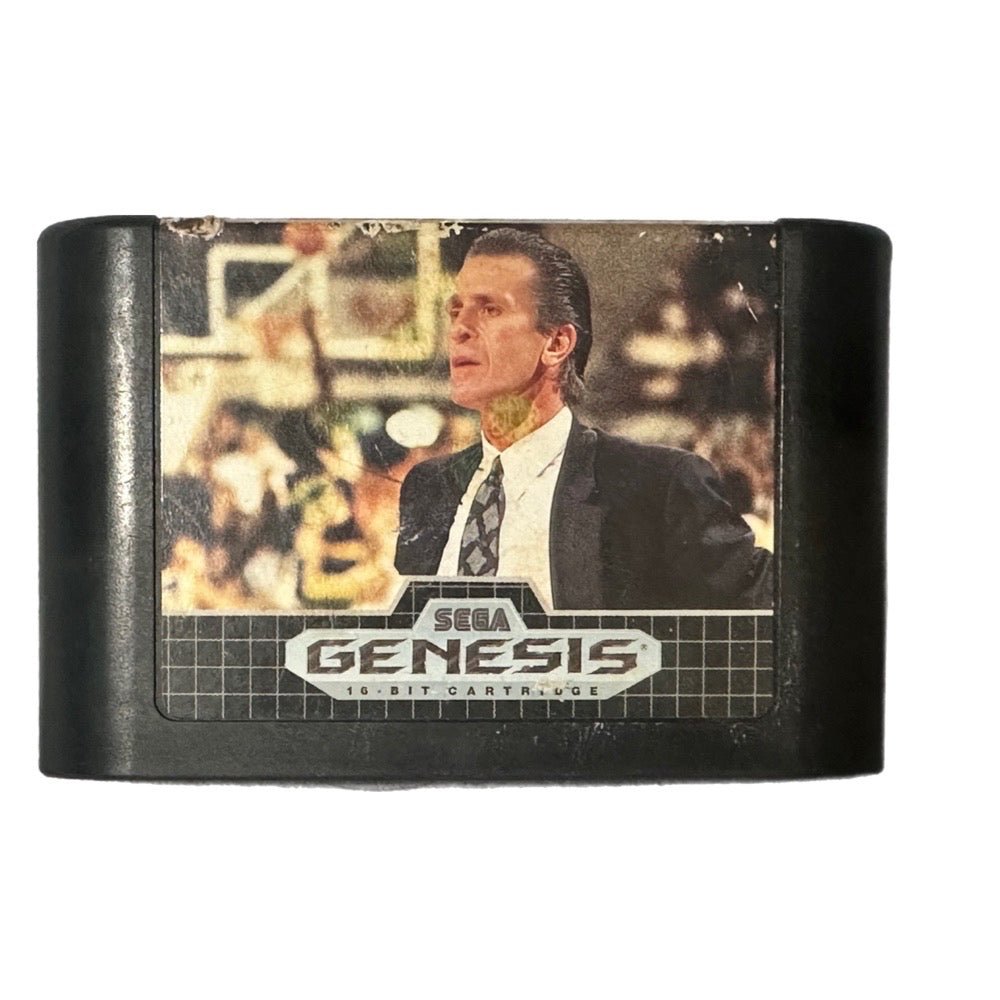 Sega Genesis Pat Riley Basketball game 1990 Finer Things Resale