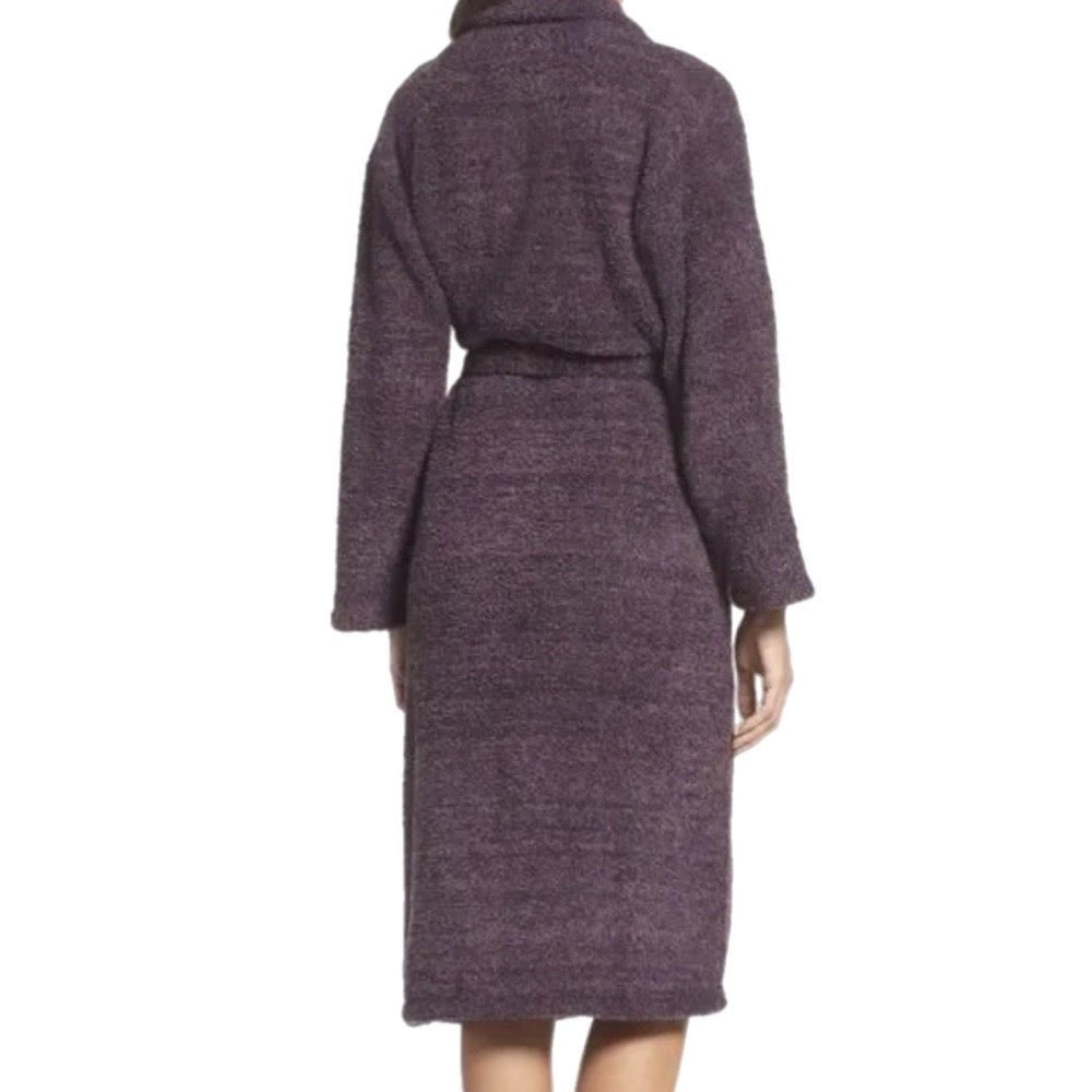 Barefoot Dreams Cozy Chic Robe Amethyst Purple Super Cozy Plush! SIZE LARGE | Finer Things Resale