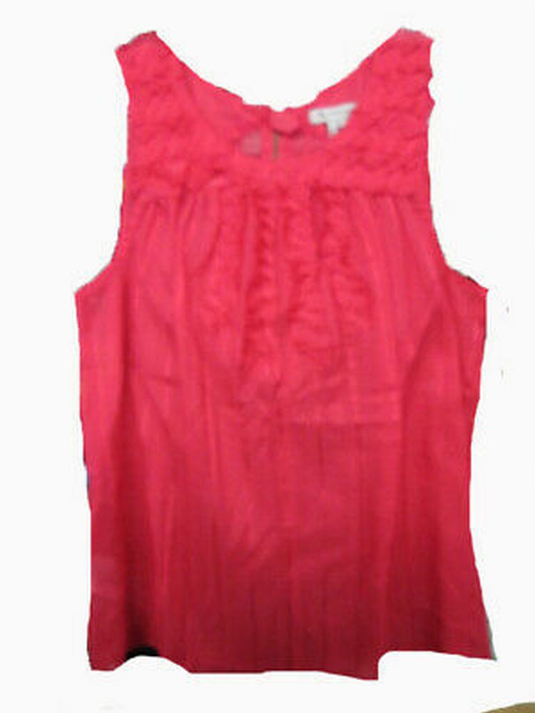 BCBGeneration sleeveless blouse shirt SIZE LARGE | Finer Things Resale