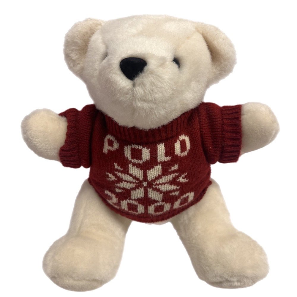 Ralph Lauren Polo 2000 plush stuffed bear15"  The Bear That Cares VINTAGE! | Finer Things Resale