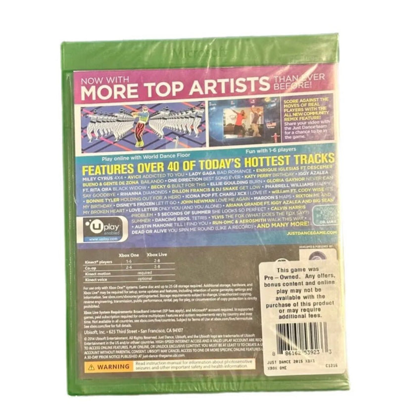 Just Dance XBOX ONE game 2015 | Finer Things Resale