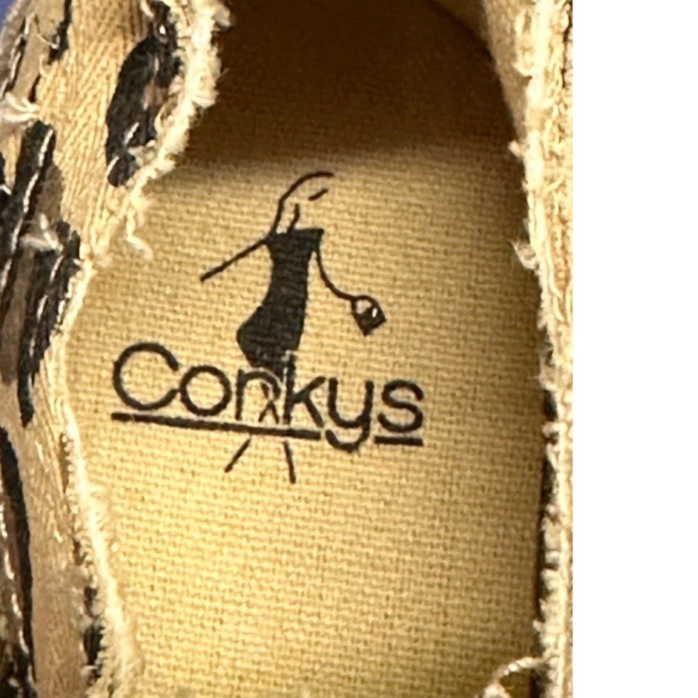 Corkys Babalu Leopard Slip On Sneaker Shoes GIRLS SIZE 13 | Finer Things Resale