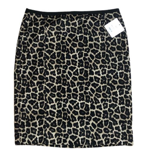 Liz Claiborne Paisley Expressions Leopard print skirt SIZE 10 NWT! | Finer Things Resale