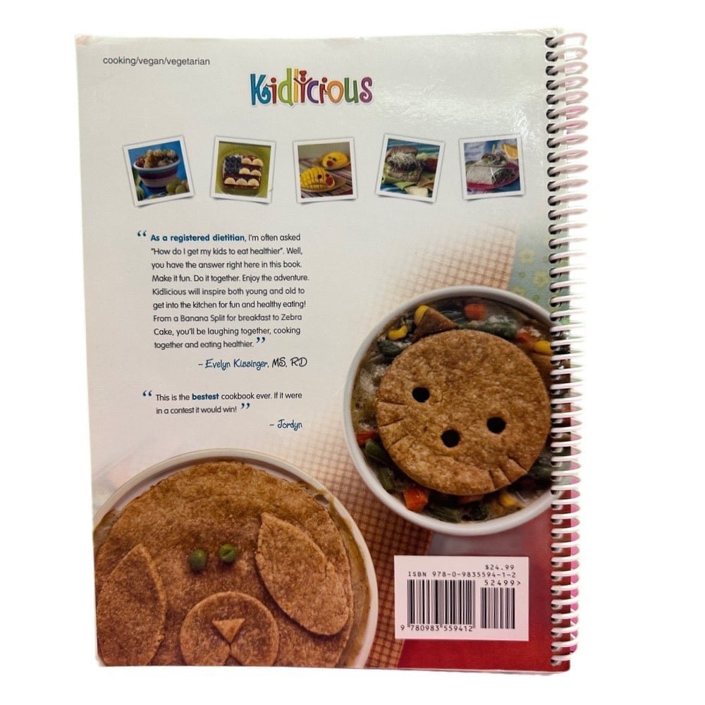 Kidlicious Fun & Healthy Recipes That Kids Love! Cookbook | Finer Things Resale