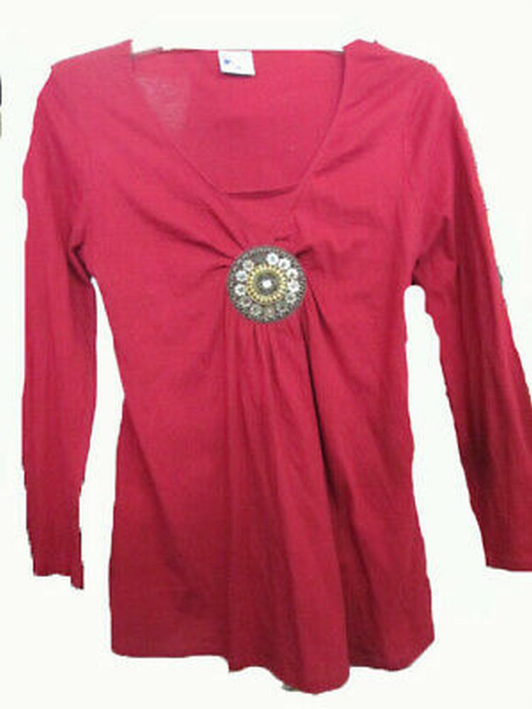 Motherhood 3/4 sleeve shirt MATERNITY SIZE MEDIUM | Finer Things Resale