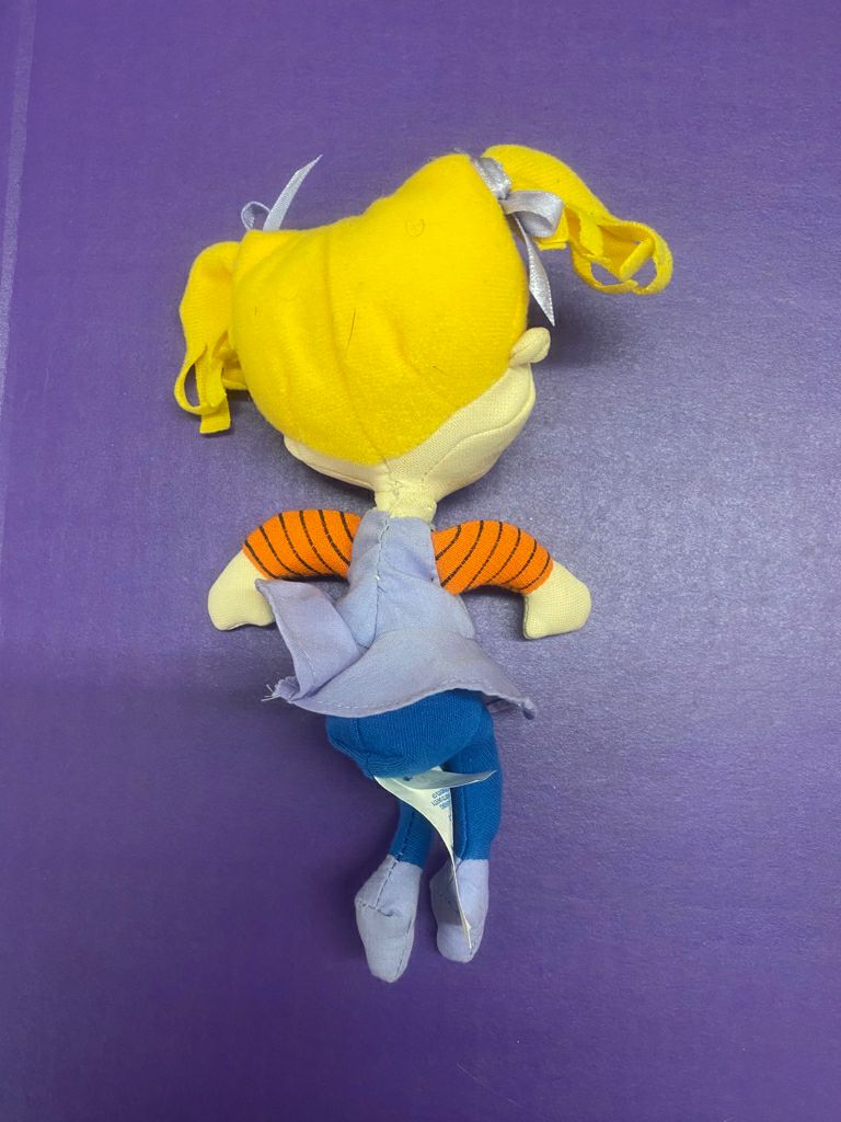 Applause Nickelodeon Rugrats Angelica 7" plush toy 1997 VINTAGE | Finer Things Resale
