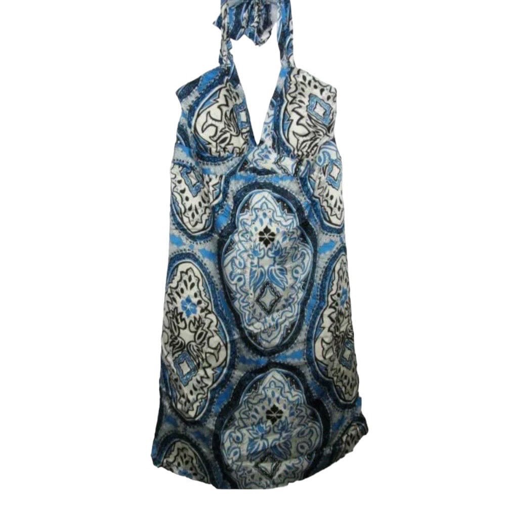 Oleg Cassini OC OC 100 % silk print tank dress SIZE 8 BRAND NEW WITH TAGS! | Finer Things Resale