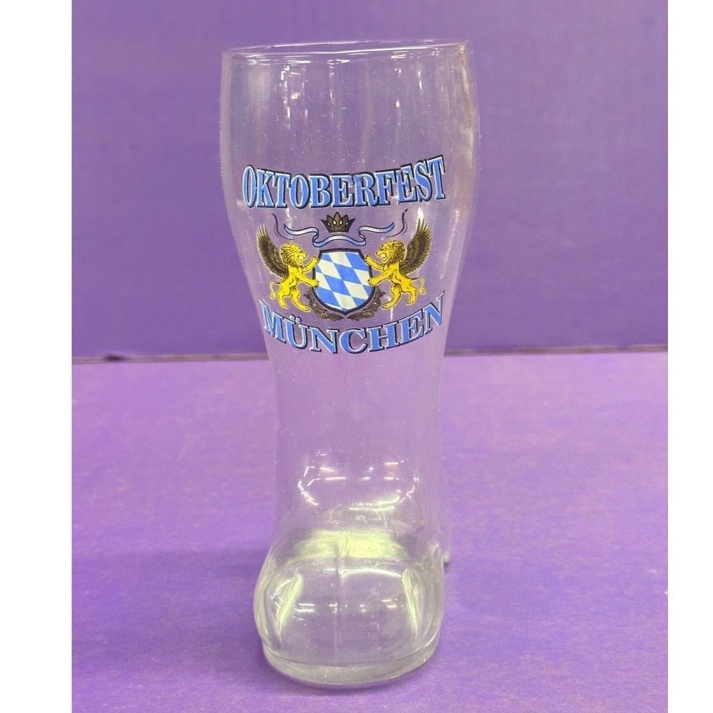 Oktoberfest Munchen Glass Boot Beer Glass Shot Stein | Finer Things Resale