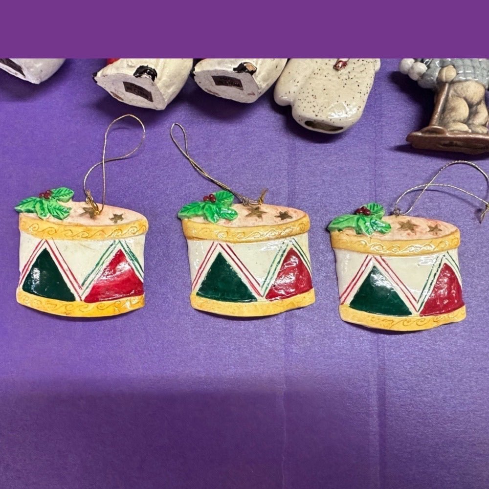 Vintage Christmas Ornament Lot of 33 1980-1990's | Finer Things Resale