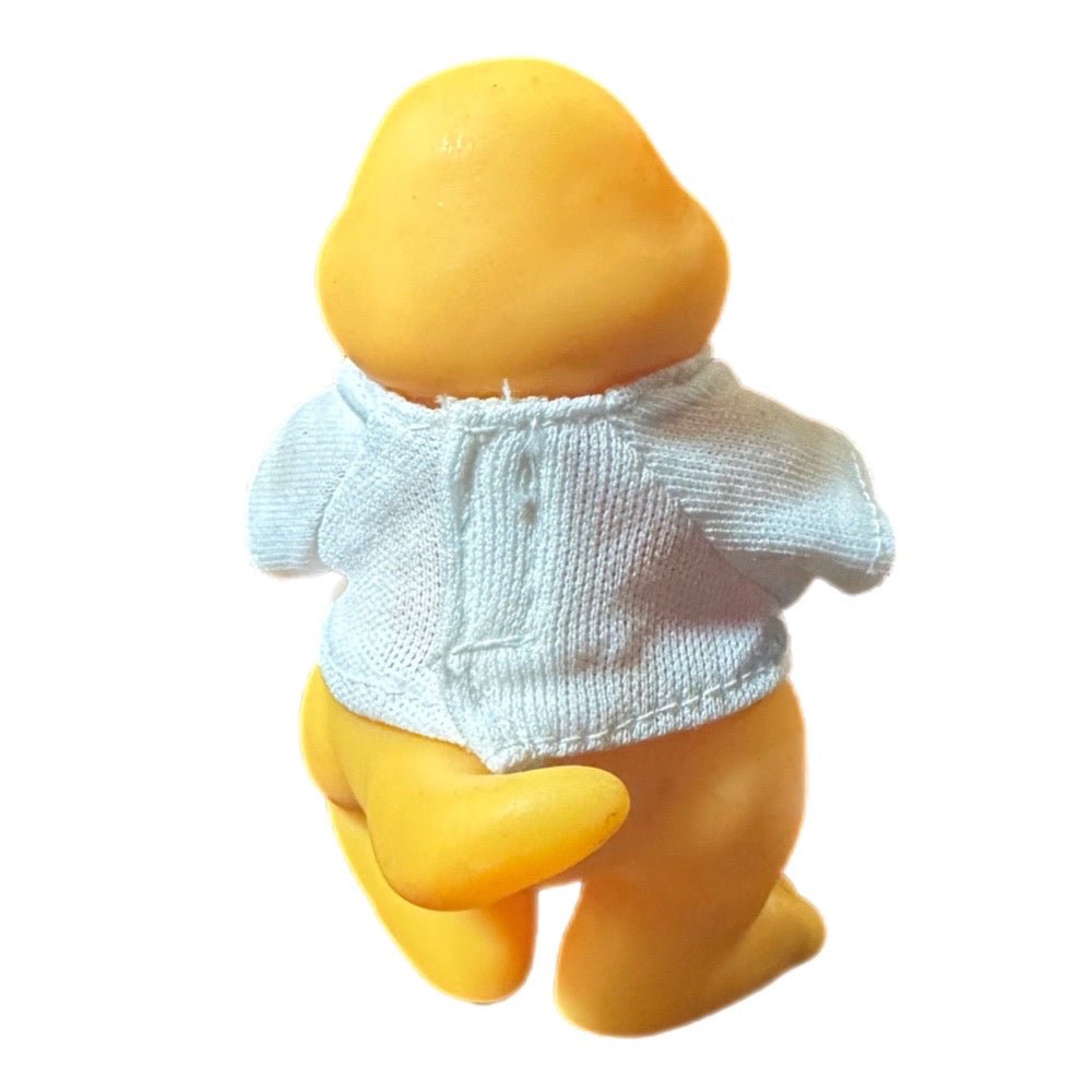 Kid Kore DinoPals Yellow Dinosaur with T-shirt action figure 3.5" VINTAGE 1992 | Finer Things Resale