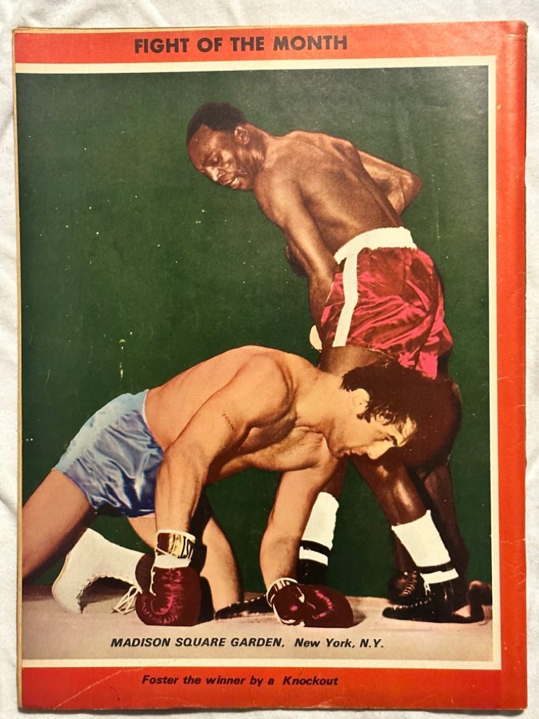 Boxing Illustrated Magazine Foster Famechon The Real Willard Story April 1969 | Finer Things Resale