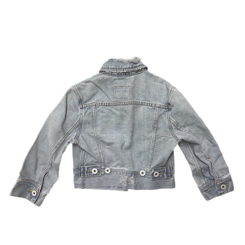 Levi's Jeans distressed denim jacket SIZE SMALL | Finer Things Resale